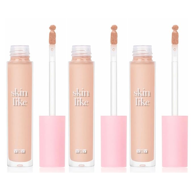 

[Набор из 3 шт.] Ginza Stephanie VOV Консилер-вторая кожа SPF35 PA++ Корейская косметика (# 23 Натуральный бежевый)