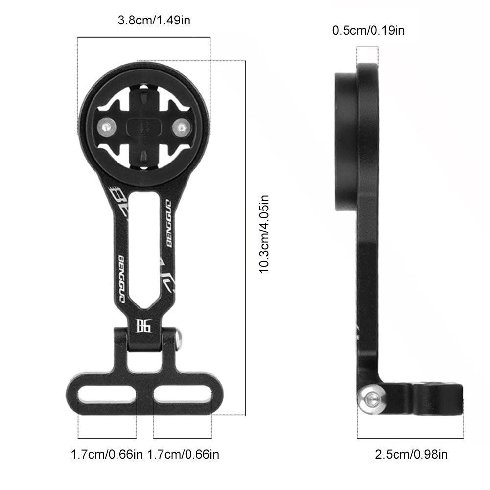 Adjustable Angle Bike Mount Bike Accessories Extended Bike Computer Mount Aluminium Alloy for Bike Lights Sports Action Camera