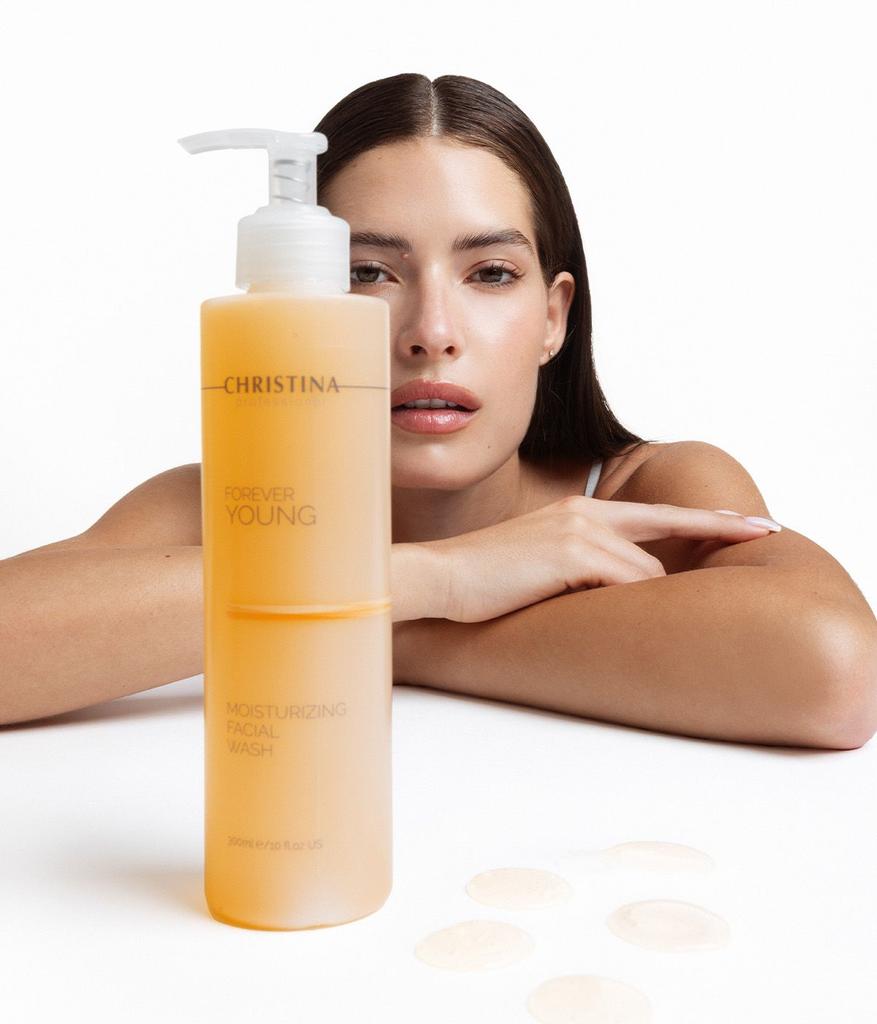 Forever Young Moisturizing Facial Wash, 300 ml
