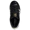 Adidas Superstar 2 Core Black Cloud White Women Sneakers Gold-Metallic JS4009