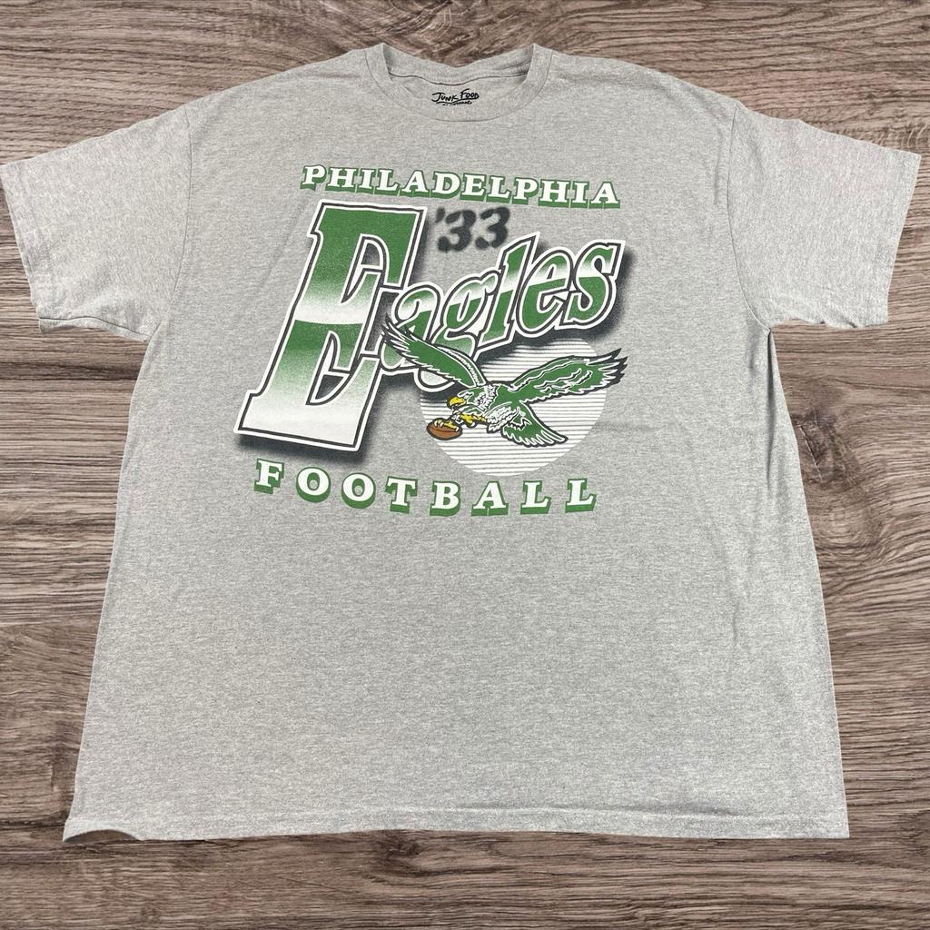 Philadelphia Eagles / Junk Food Clothing / Koszulka z grafiką Rozmiar dla dorosłych X-Large Koszulka unisex