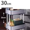 Modern 3-Tier Rolling Storage Cart