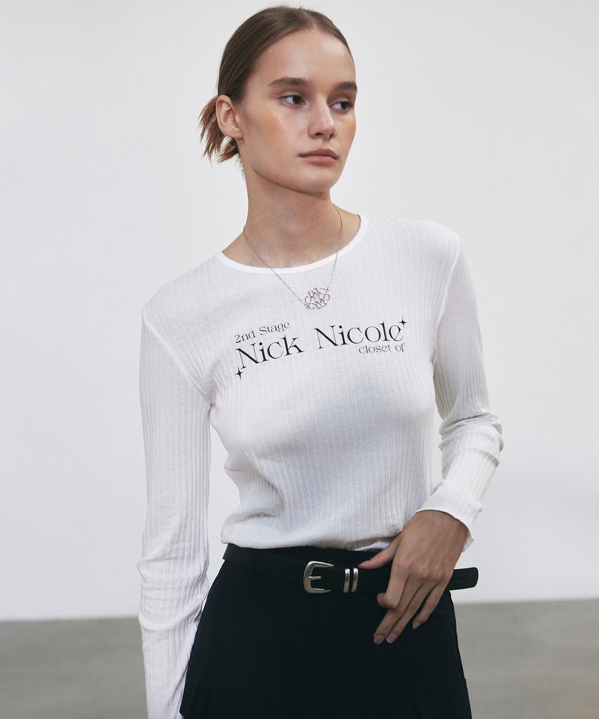 Nigaennikol Nicole Closet Ls Top_Ivory