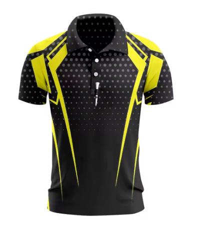 Men's polo shirt golf shirt button breathable fast dry wet fan short sleeve men's clothes summer