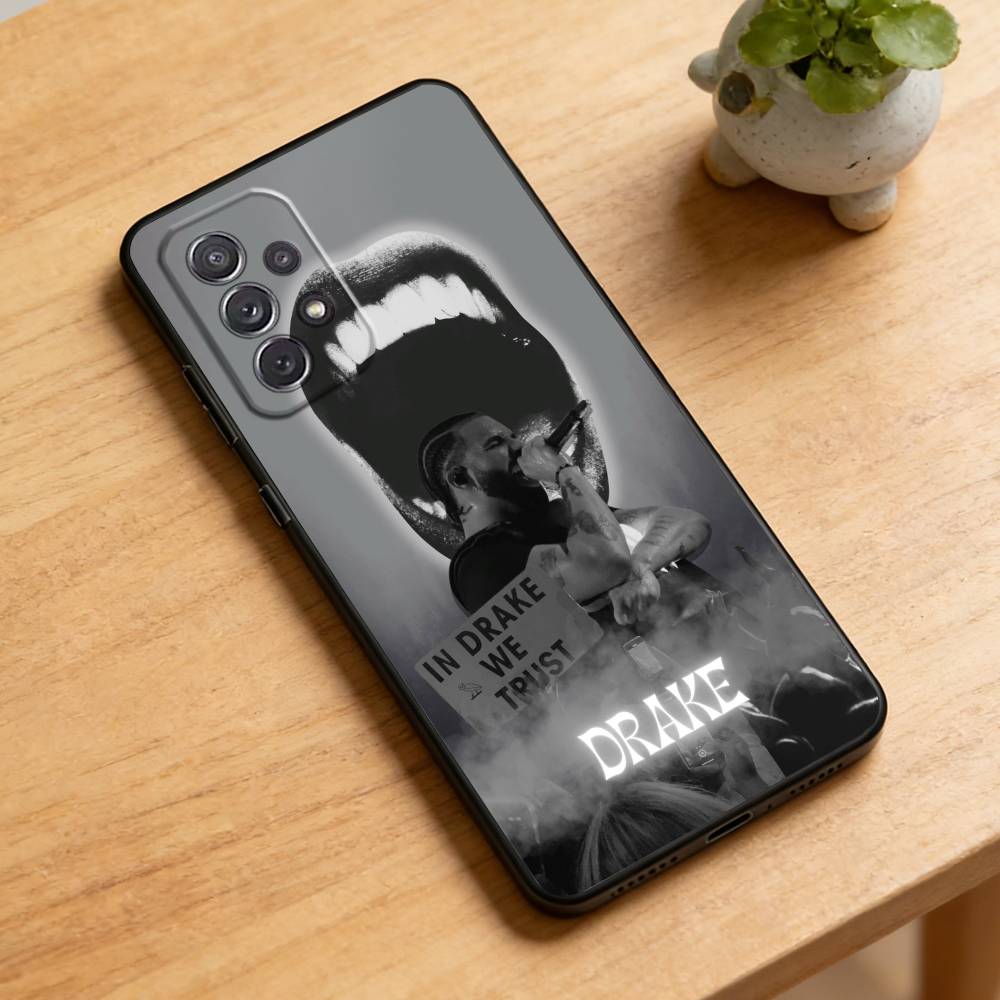 Rapper D-Drake  Phone Case For Samsung Galaxy A73,21,22,32,71,53,52,51,80,5G Soft Black Cover