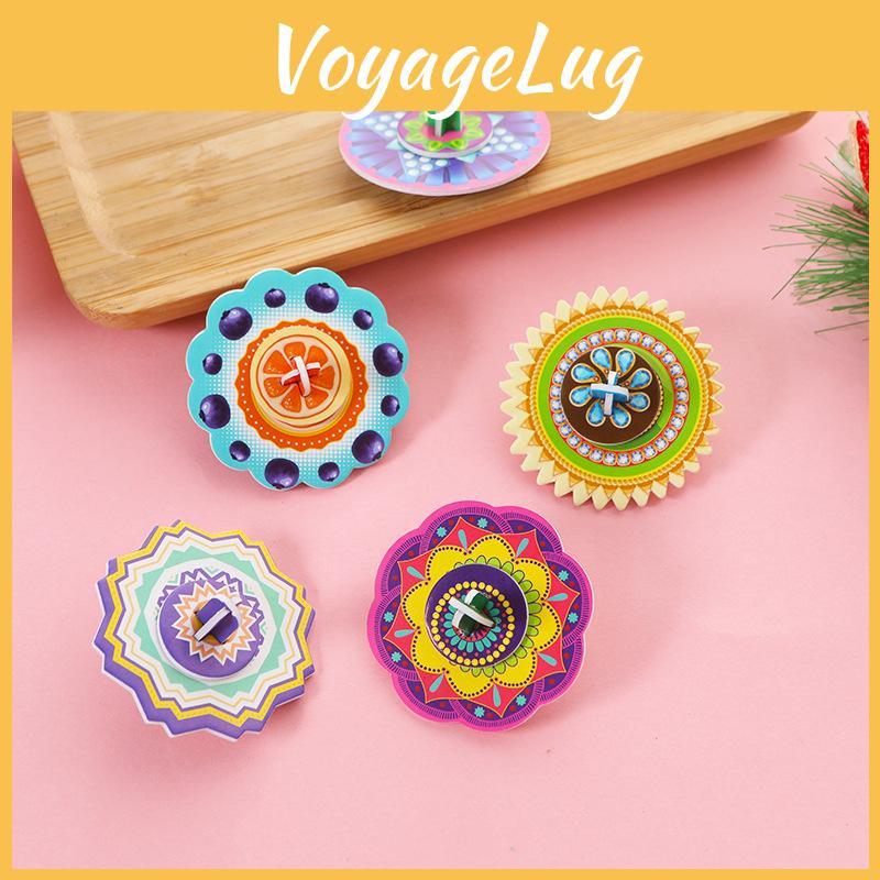 Diy Childrens 3d Puzzle Paper Gyroscope Art Craft Gift For Kids And School Rewards