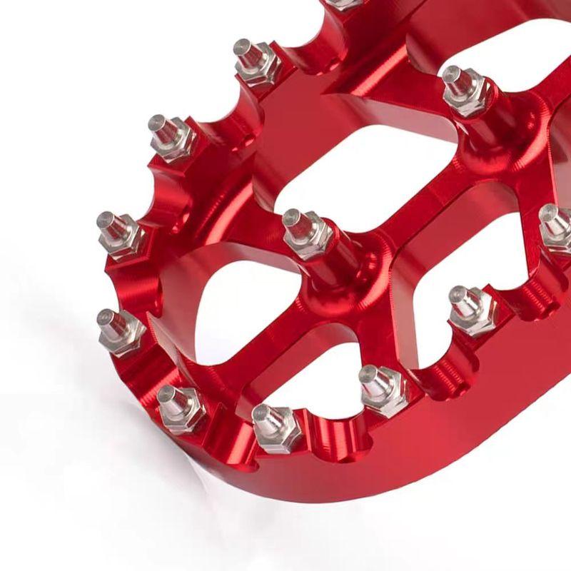 Universal Motorcycle Colorful Footpeg Footrest Foot Pegs For HONDA Footpeg Electric Dirt Bike Pedals Rests For KTM SX SXF EXC