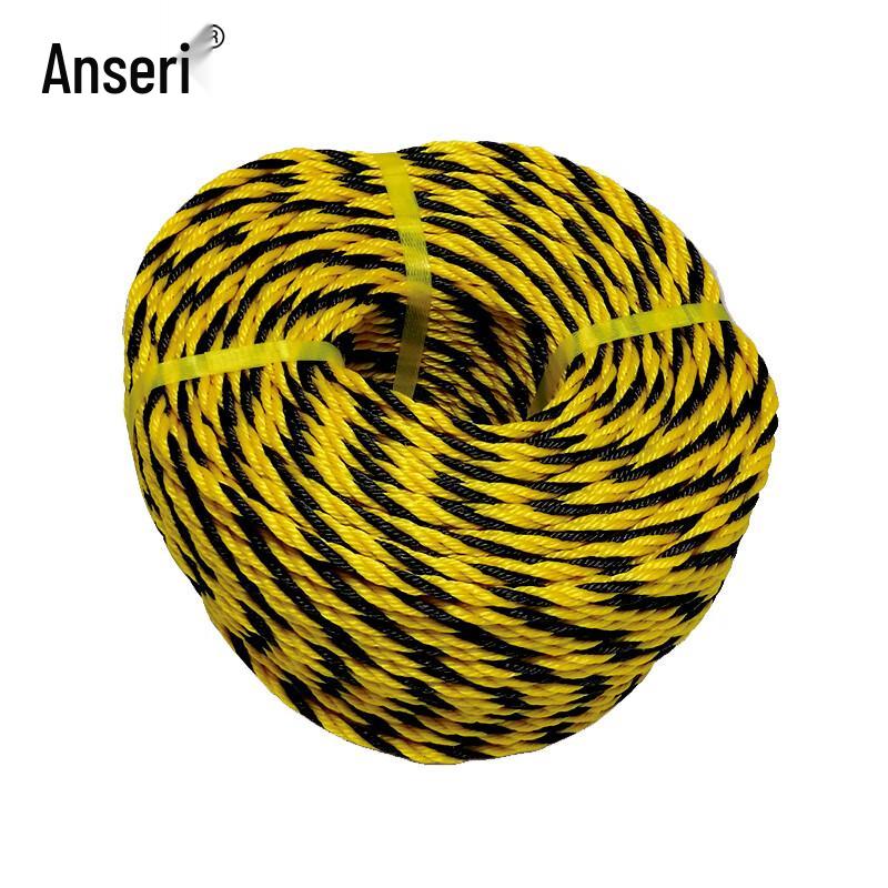 Ancai Rui Yellow-Black Warning & Bundling PE Rope