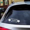 Automatic Car Door Warning Caution Please Do Not Pull Car Styling Decal Sticker