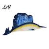 Fashionable Hairpins for Women Sea Animals Hair Claw Clip Women Elegant Ocean Theme Hairpin