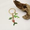 New Ocean Series Mermaid, Starfish & Turtle Keychain - Drip Oil Style for Backpack or Car Pendant