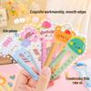 Cartoon Ruler Bookmark - Cute Stationery Gift for Elementary Students
