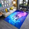 Dynamic Warriors: Action Adventure carpet Doormat Suitable for all seasons Art Office chair cushion Protective pad
