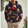 Christmas Party Graphic Hoodie 3D Print Spring Autumn Fashion Leisure Versatile Streetwear Men's Women's Y2K Christmas Hoodies