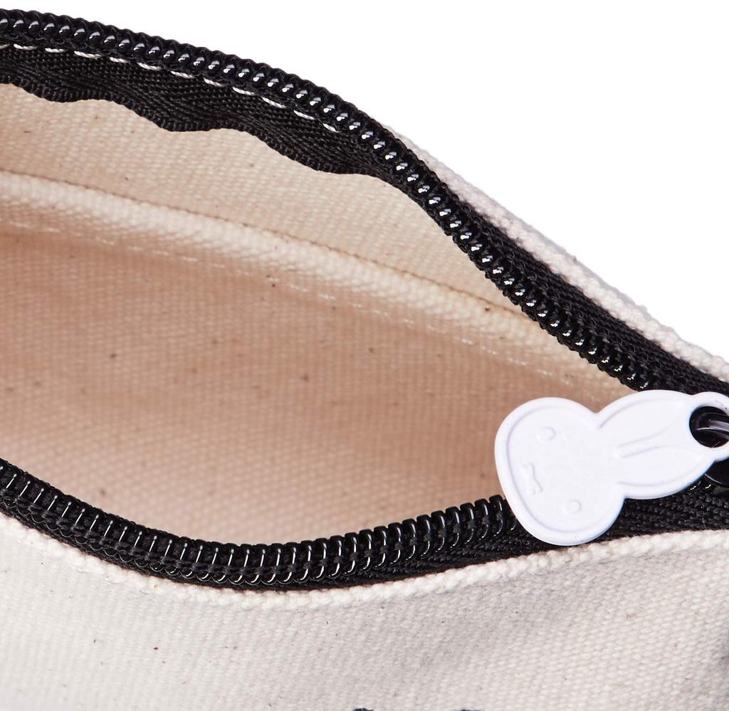 Miffy Canvas Available in 2 Face Sleeping [Sifre] Multi-Pouch, Sizes, TRC7100, Small B106.