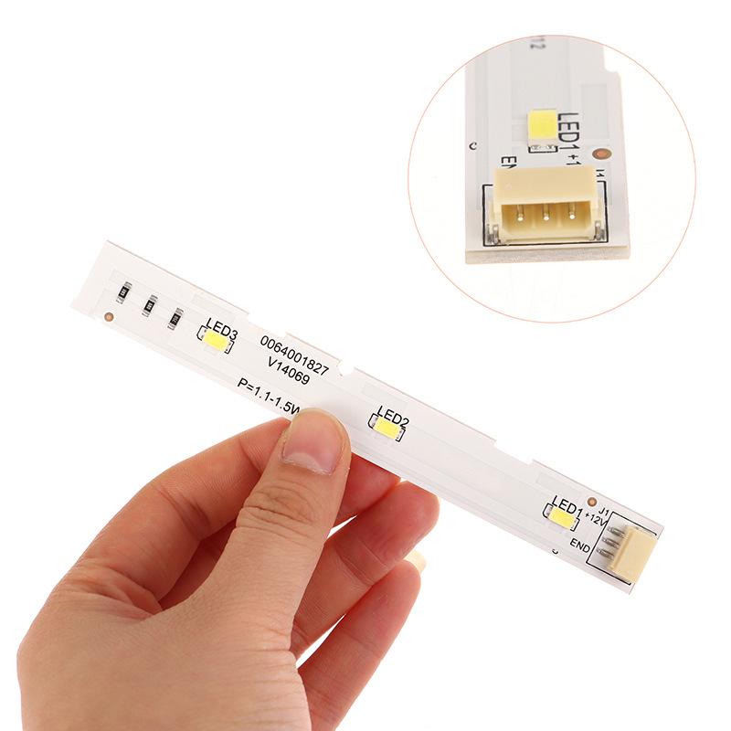 1/2/3Pcs Led Lamp Backlight Bar Strip For  Bcd-575Wdbi 0064001827 Front-Door Freezer Refrigerator Diy Accessories