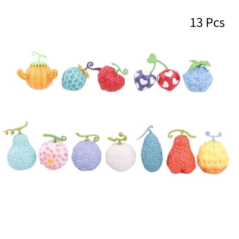 

Дьявольский Фрукт Ван Пис 13 шт. Фигурки Игрушки ПВХ Модель Аниме Периферия Подарок Декор