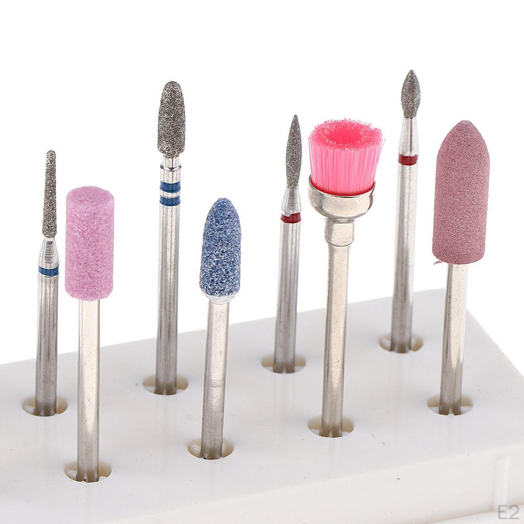 10 Peças Máquina de Furadeira Elétrica Premium, Caneta de Lixar, Design, Manicure,, Lixas de Unha, Removedor de Cutícula