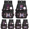 Anime Cute Cartoon K-Pop Printed Large Capacity Backpack for Teenger Student Girl Boy Schoolbag Bookbag Kid Gift Women Waterproof Travel Bag Mochila