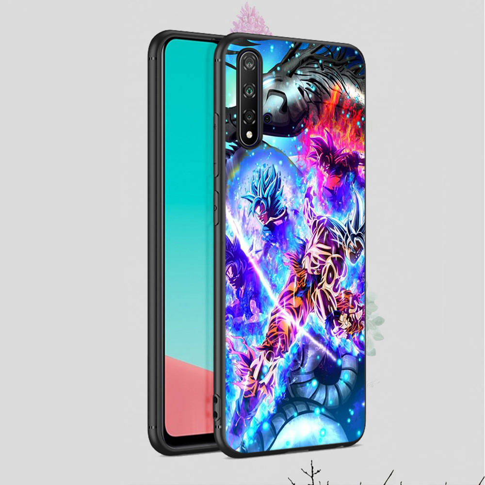 DT36 Dragon Ball Case for Xiaomi Poco X6 X4 M5 M6 F5 F6 C65 C55 C50 C51 C40 Redmi Note 7 8 14C A3X 13C 12C 11 10A 9C Pro Black Sofe Cover