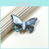 Shell Butterfly Brooch Pin Handmade Cartoon Decor For Women And Men