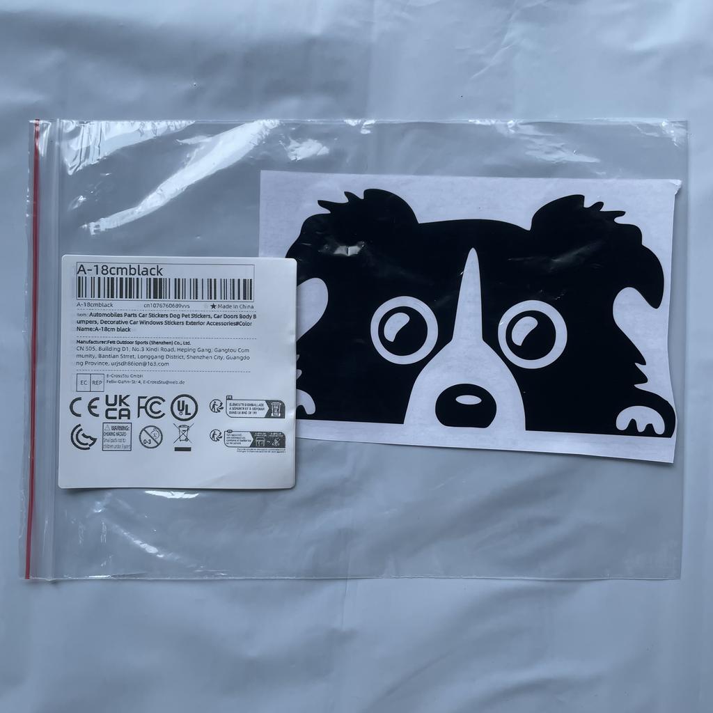 Automobiles Parts Car Stickers Dog Pet Stickers, Car Doors Body Bumpers, Decorative Car Windows Stickers Exterior Accessories