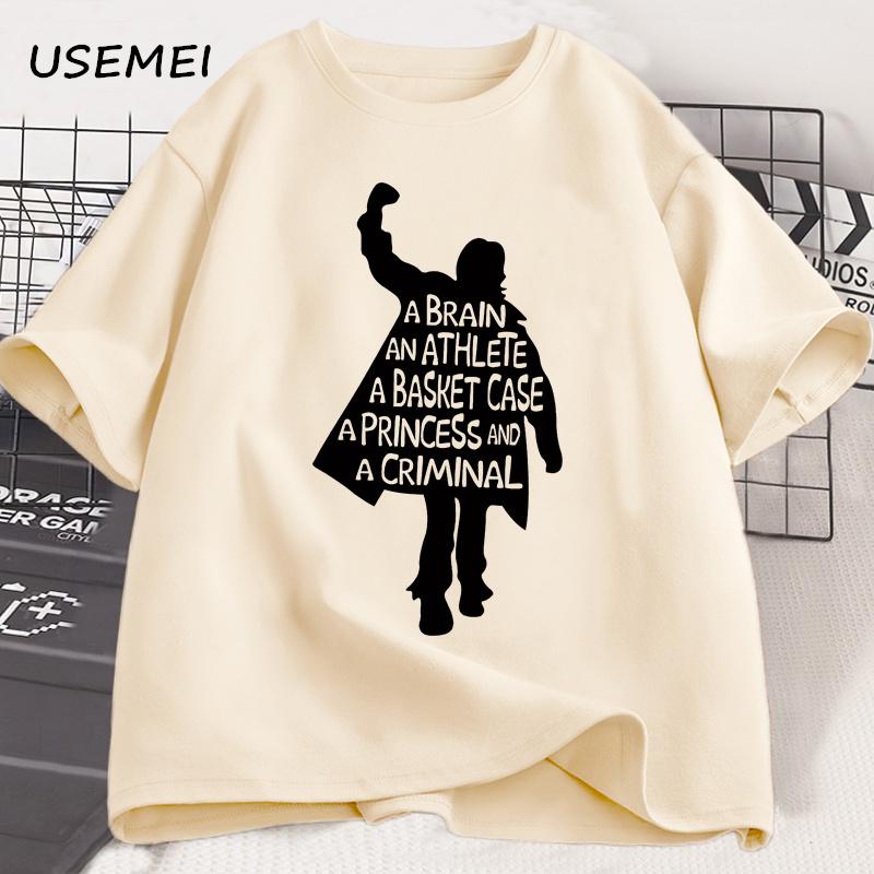 Breakfast Club Tshirt Unisex Fahsion Dont Forget about Me Tshirt for Women 80s Movie Fun Classic Tshirt Casual Cotton Tees
