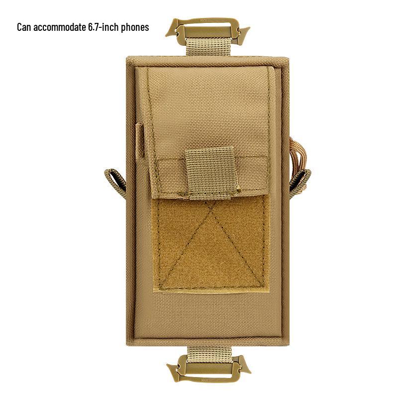 Outdoor Tactical Molle Waist Pack: Multifunctional First Aid & Phone Pouch