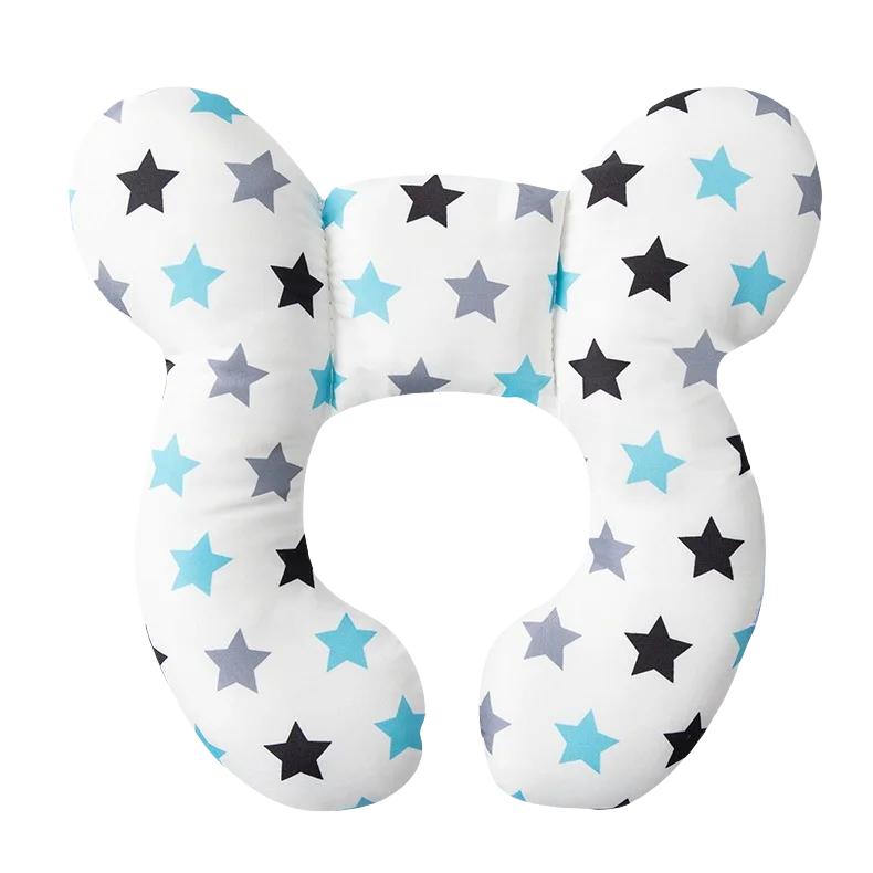 Детская дорожная подушка для головы и шеи, улучшенная подушка для поддержки шеи малыша, подушка для шеи для автокресла, коляски, путешествий.