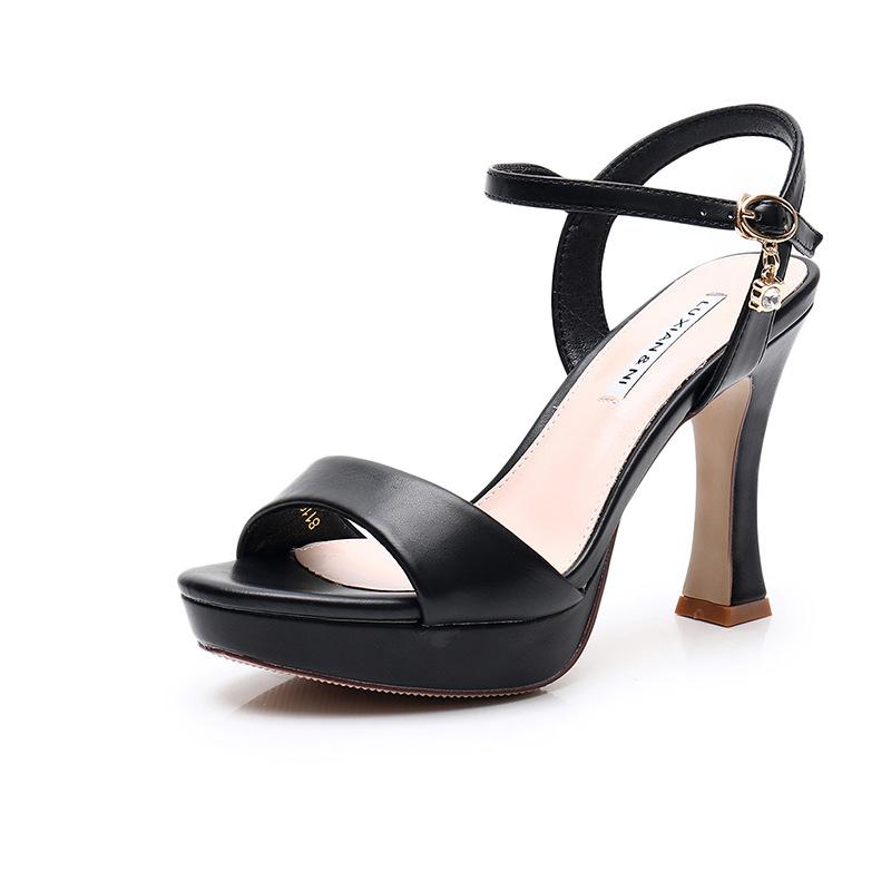 Moda Mujer Sandalias Tacones altos Mujeres Zapatos de verano Tacones  delgados Damas Vestido Novia Dedo deldo del día comprar a buen precio —  entrega gratuita, reseñas reales con fotos — Joom