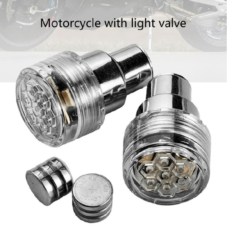 Tire Valves Cap Covers Motorcycle Tire Accessories LED Wheel Light Bike Wheel Lights Car Tire Valves Stems Cap