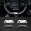 DDJNI1 3D Badge GTLINE Design Auto Stuurwiel Embleem Sticker Decal Voor Peugeot 5008 508 4008 308PHEV /2008 2022 /208 2020 2021 2022