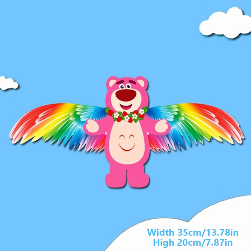 

Мультяшный детский динамический воздушный змей Мультяшный феникс Бабочка Самолет Орел Воздушный змей Детский ручной Удочка Воздушный змей Игрушки для спорта на открытом воздухе A5