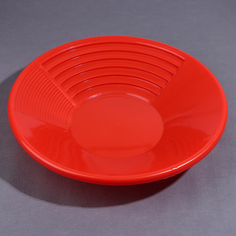 Plastikowa łopata do płukania złota z rowkami Ergonomiczne narzędzie do płukania złota Do wydobycia złota Wykrywacz metali Na zewnątrz Sprzęt do płukania złota