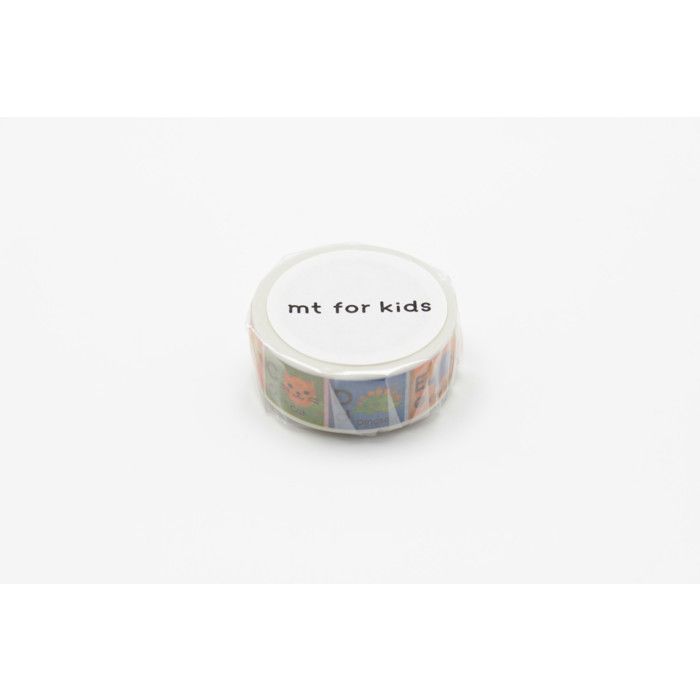 Masking Tape MT Kids Multicolour Alphabet A - M
