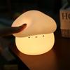 Dimmable Mushroom Night Lamp Silicone LED Bedside Lamp Room Decor Sleeping Night Lamp  Bedrooms