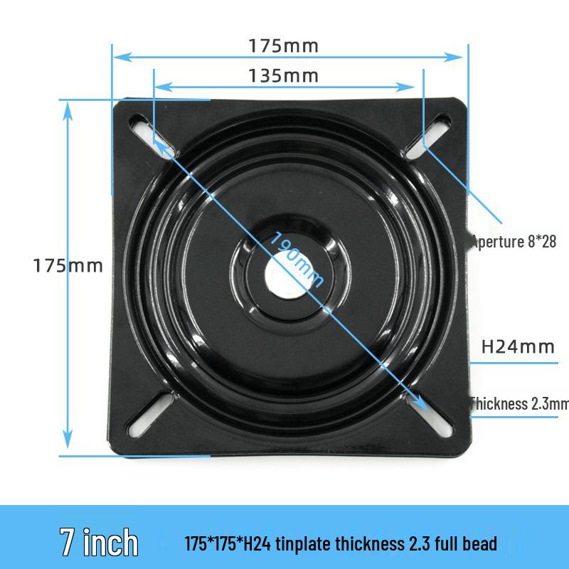 Enhanced Universal Iron Turntable Bearing for Furniture and Chairs
