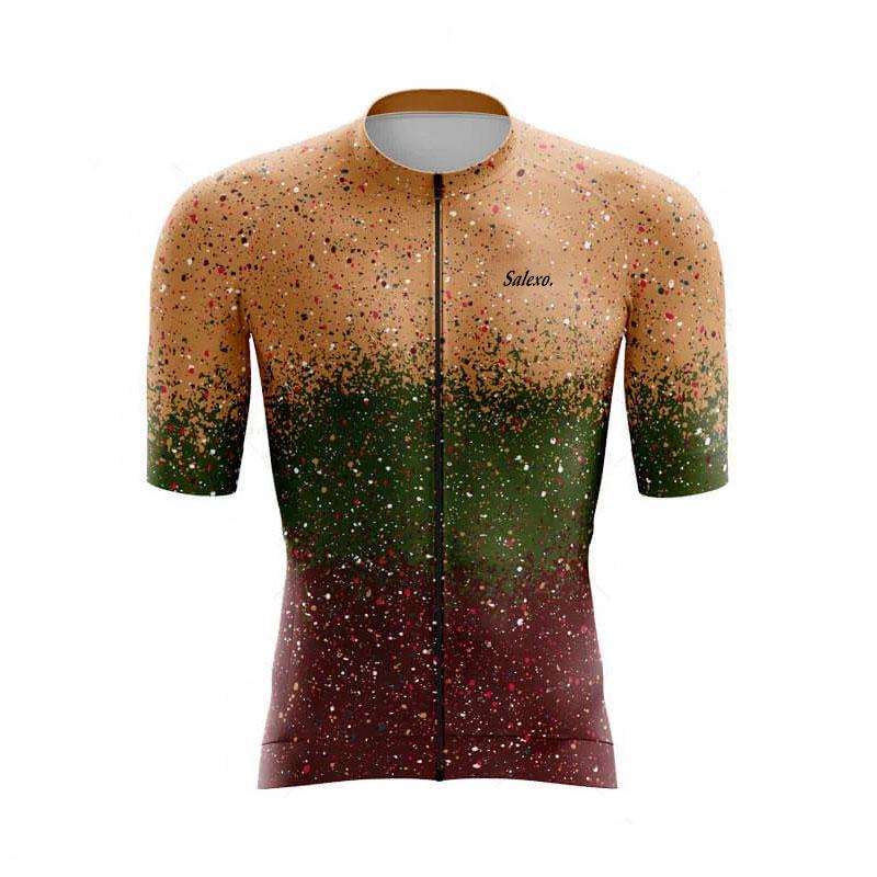 2026 Salexo Cycling Jersey Sets Men's New Summer Bike Clothing Short Sleeve MTB Bike Suit Bicycle Clothes Ropa Ciclismo Hombre