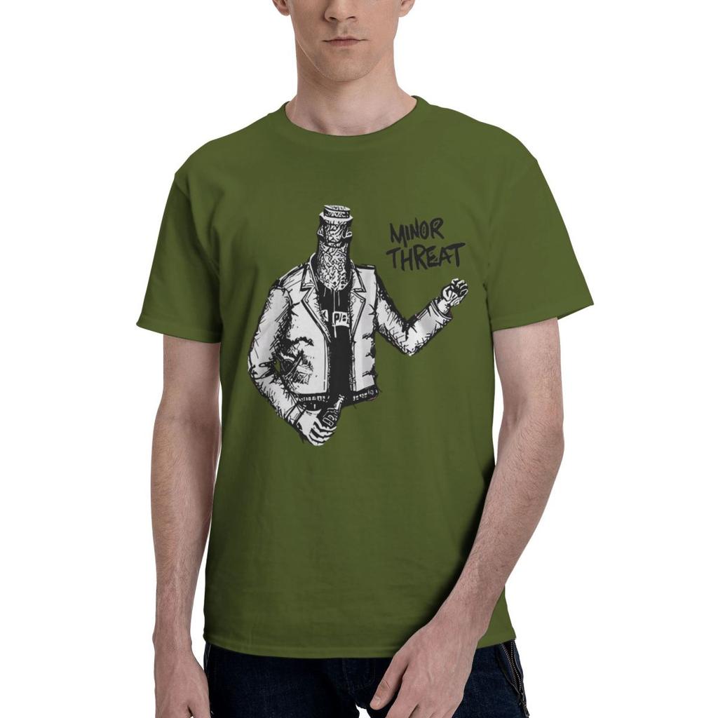 Minor Threat Bottled Violence 100 Cotton Casual Breathable Confortable Manga Funny Ugus TShirts Mens Shirt