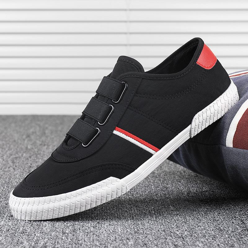 2026 Spring Men's Breathable Canvas Slip-On Shoes - Trendy, Fashionable, Classic Low-Tops