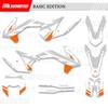 MCHMFG For KTM SX SXF XC XCF 2013 2014 2015 EXC XCW 2014 2015 2016 Graphics Decals Stickers Kits Number Name Background