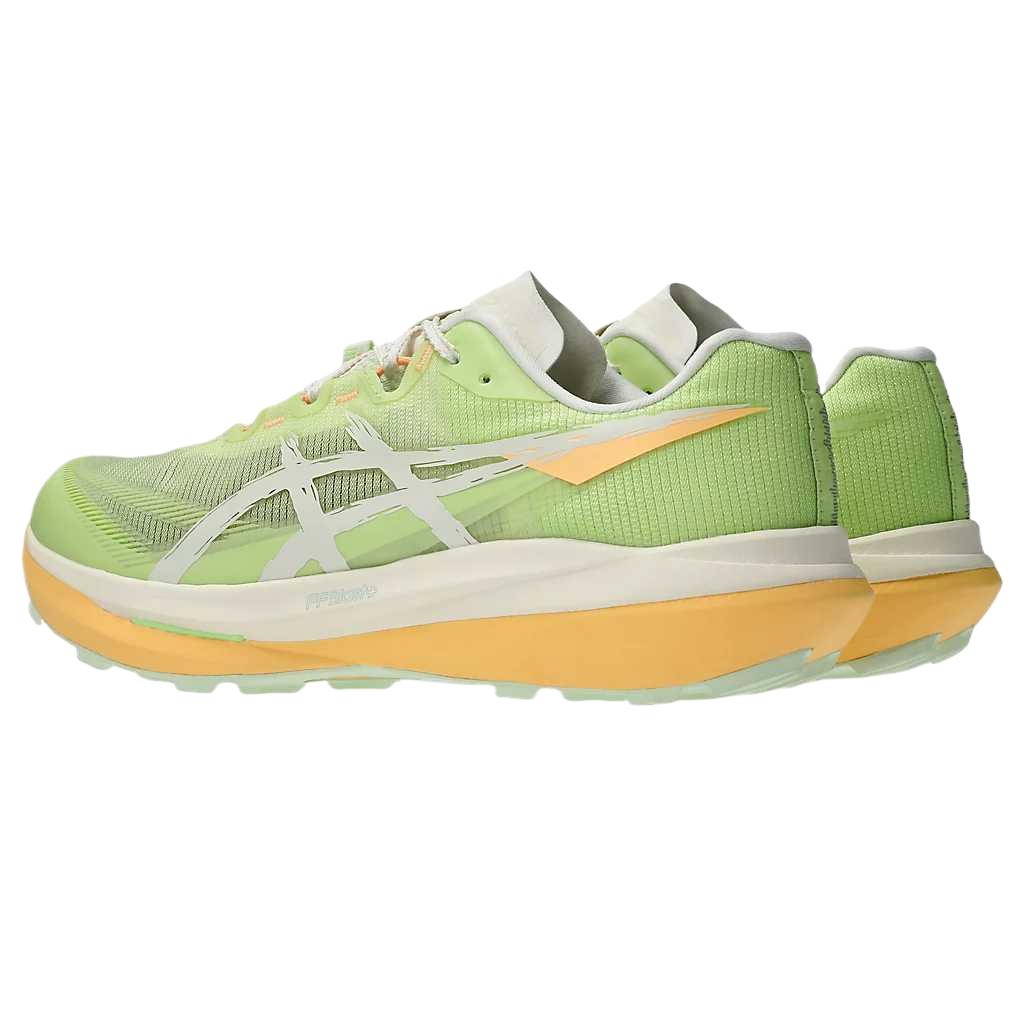 Asics Fuji Speed 4 Limonkowo-Zielone Męskie Sneakersy Kremowe 1013A179-300