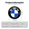 BBKJ7 8/12/20pcs Car Door Core Keyhole Protection Sticker Decoration For BMW M3 M5 X3 E93 F10 F20 F30 F40 F15 F25 F26 F31 F49 F86