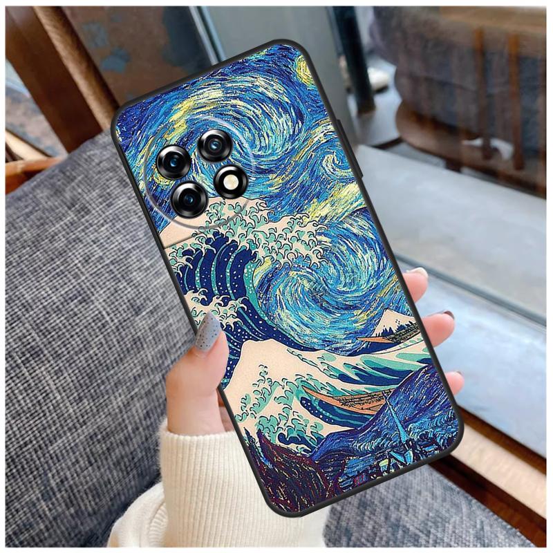 The Great Wave Off Kanagawa Case For OnePlus 13R 13s 12R 10T 13 12 11 10 9 Pro Nord 5 CE 2 3 4 Lite N10 N20 N30 Coque