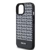 Dkny Dkhmp15Spsospk Iphone 15 / 14 / 136.1 Czarny/Black Hardcase Leather Printed Pattern Metal Logo Magsafe