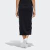 adidas Originals Donna Adibreak Trefoil Tre Strisce Retro Gonna Lunga Casual A-line in Poliestere Nero Bianco H39022