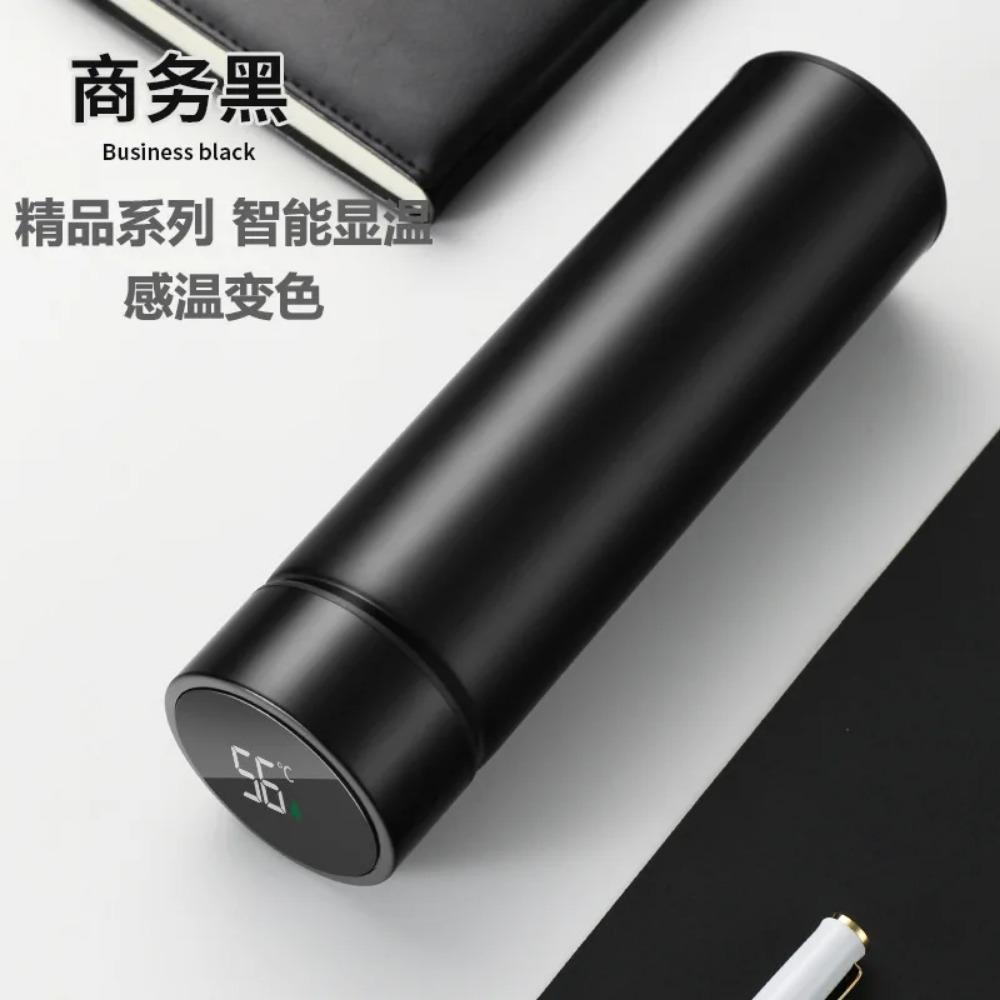 304 Stainless Steel Thermos Cup Smart Display Vacuum Water Cup for Men and Women Students High Value Office Cup