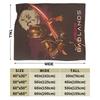 Predator Badlands 2025 Movies Warm Soft Blanket  Decorative Plush Throw Blanket Funny Couch Bed Flannel Bedspread Sofa Bed Cover