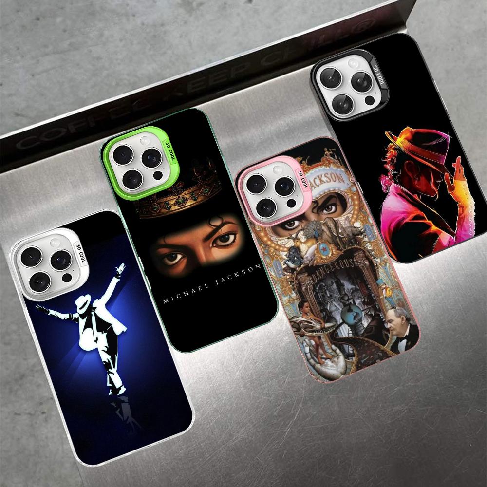 Michael Jackson Hot Singer Phone Case For IPhone 16 15 14 13 12 11 Pro Max X XR XSMAX 8 7 Plus Matte Shockproof Back Cover