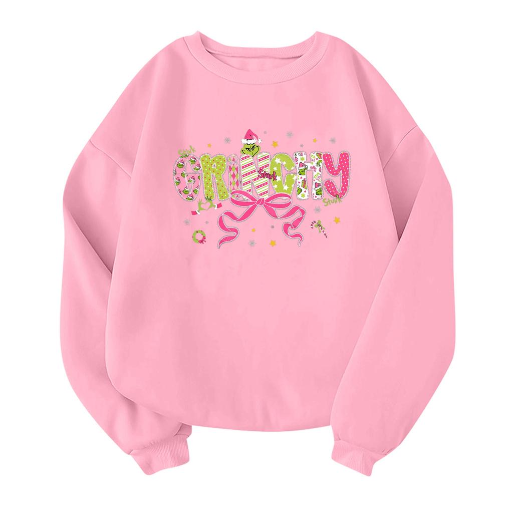 Children's Fashionable Lightweight Long-sleeved Round Neck Pullover With Pockets Printed Pullover